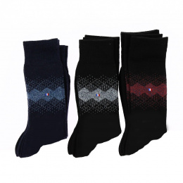 Fancy Wool Socks 2 pairs - Perrin