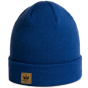 Electric Blue Dulce Beanie with Cuff - Pipolaki