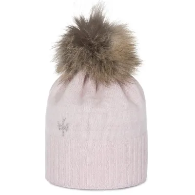 Bonnet Giulia Strass Rose - Pipolaki