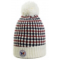 White Botal Pom-Pom Beanie - Pipolaki