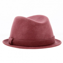 Colored Wool Trilby Hat - Traclet