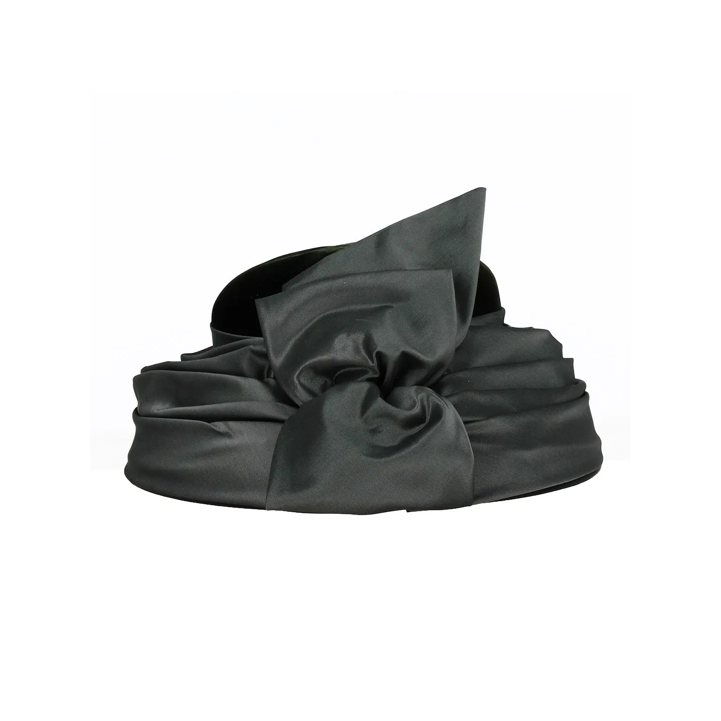 Capeline de gala Mathilde Noir - Traclet Reference : 5370 | Chapellerie Traclet