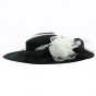 Marinas Black Ceremony Hat - Traclet