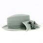 Parissa Grey Ceremonial Hat - Traclet