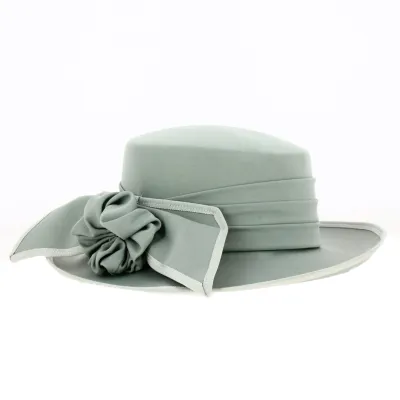 Chapeau de Cérémonie Parissa Gris - Traclet Reference : 13068 | Chapellerie Traclet