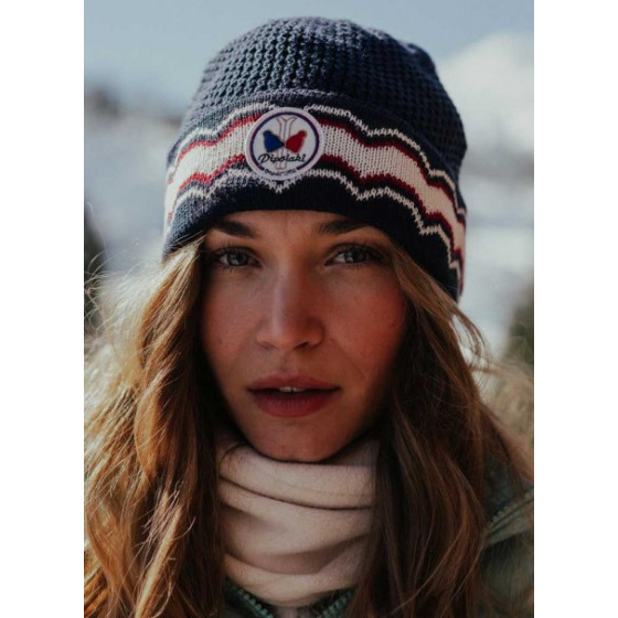 Bonnet Belen en Maille Marine - Pipolaki