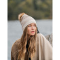 Black Juliette Pompom Beanie - Pipolaki
