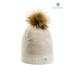 Black Juliette Pompom Beanie - Pipolaki