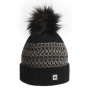 Black Juliette Pompom Beanie - Pipolaki