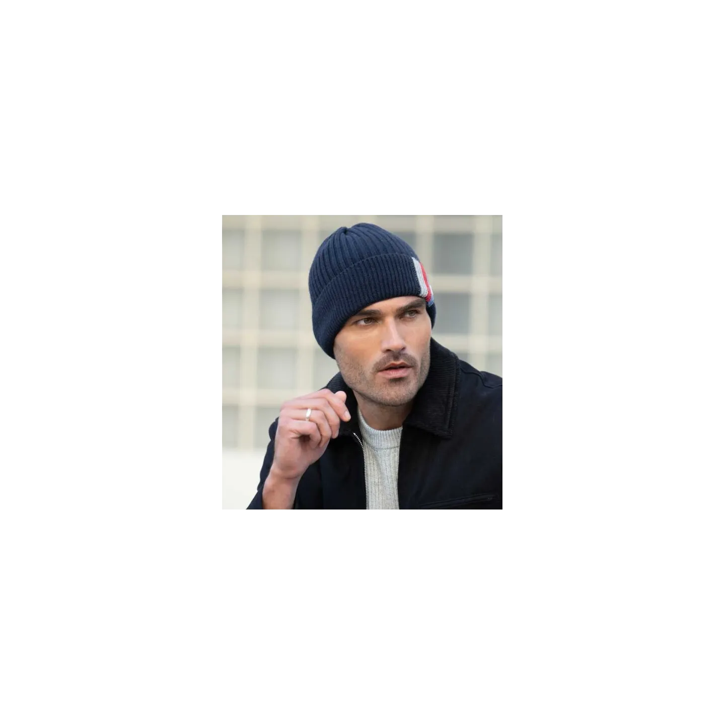 Bonnet Homme Terano Marine - Pipolaki  Reference : 18953| Chapellerie Traclet