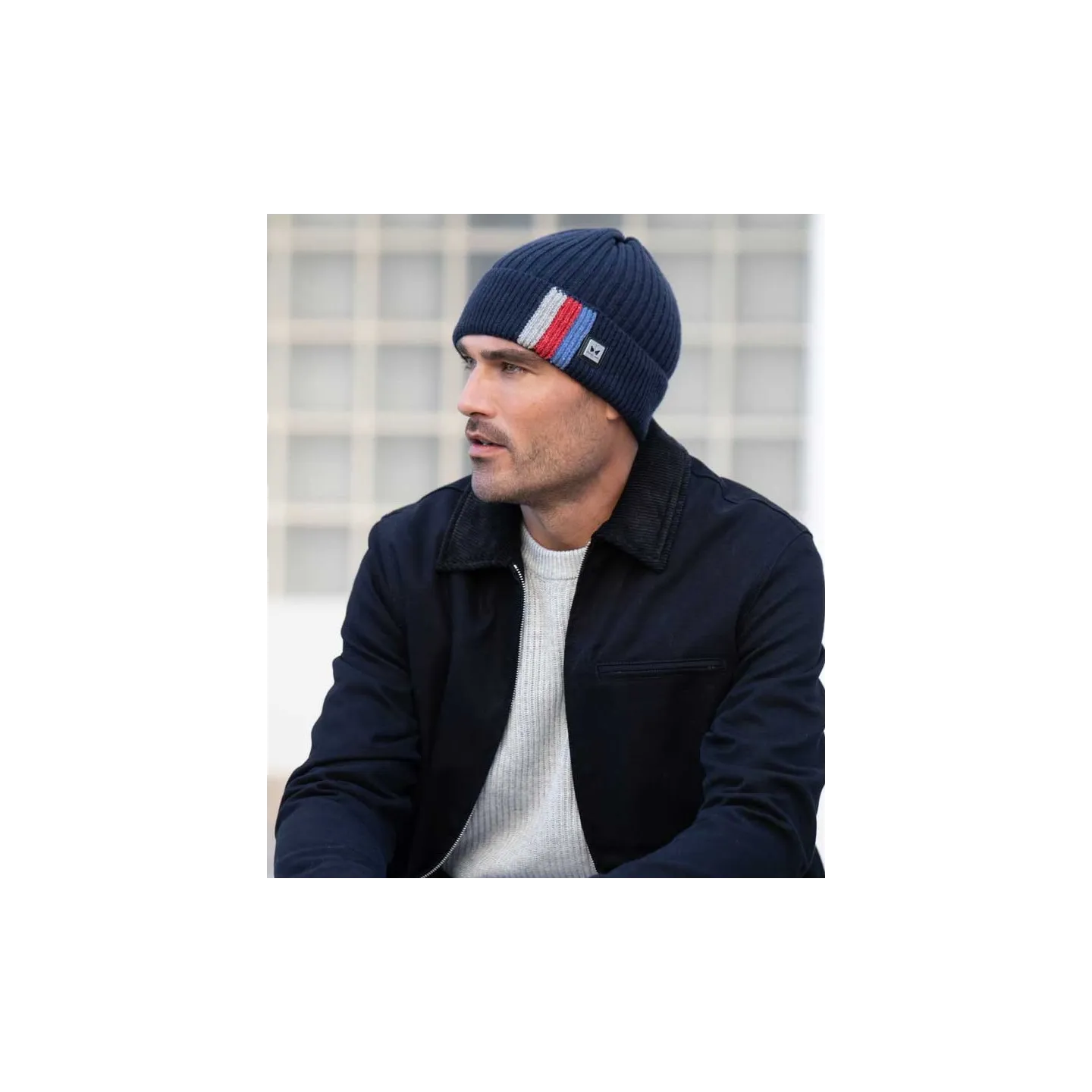 Men's Beanie Terano Navy - Pipolaki Reference: 18953| Traclet Hat Shop