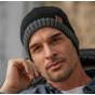 Men's Mesa Black Beanie - Pipolaki