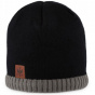 Men's Mesa Black Beanie - Pipolaki