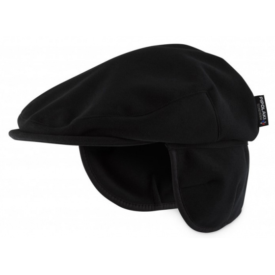 Black Chinook Fleece Ear Flap Cap WINDSTOPPER - Pipolaki