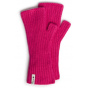 Alix Black Fingerless Gloves Made in France - Pipolaki