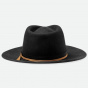 Traveler Dayton Hat Washed Black - Brixton