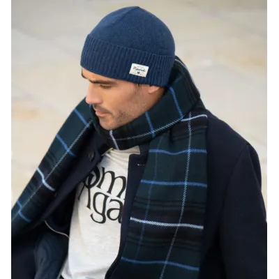 Écharpe Homme Robin Marine - Pipolaki