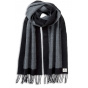 Men's Valentin Black & Grey Scarf - Pipolaki