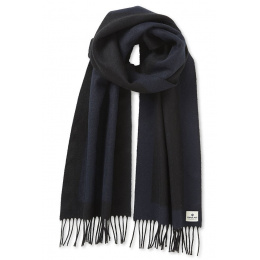 Men's Valentine Scarf Black & Navy - Pipolaki
