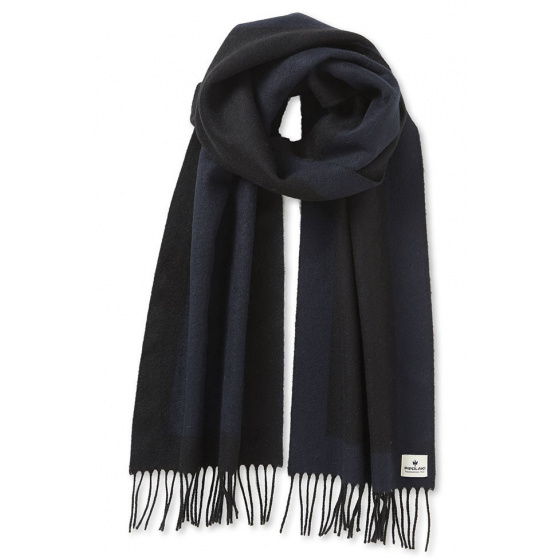 Men's Valentine Scarf Black & Navy - Pipolaki