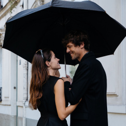 Medium Automatic Folding Umbrella for Men - Piganiol