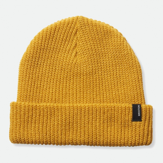 Brixton Heist Mustard Knit Beanie
