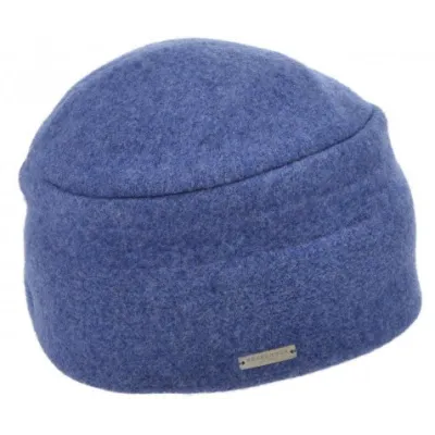 Women's Keshi Wool Beanie Indigo - Seeberger   Reference: 18991| Traclet Hat Shop