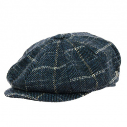 Brood Baggy Navy Newsboy Cap - Brixton