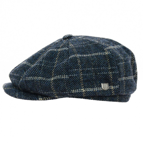 Brood Baggy Navy Newsboy Cap - Brixton