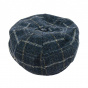 Brood Baggy Navy Newsboy Cap - Brixton