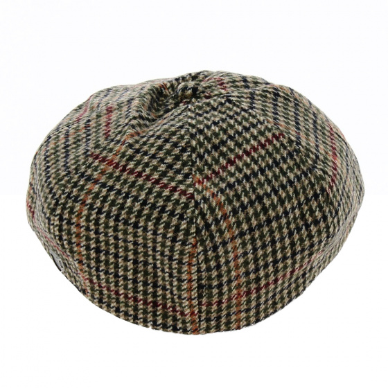 Brown Plaid Brood Cap - Brixton Brown Plaid Brood Cap - Brixton