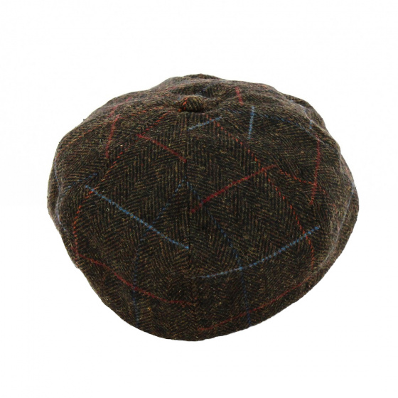 Casquette Brood Carreaux marron - Brixton