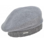 Virgin Wool Beret Gray - Seeberger