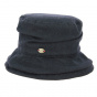 Léa Wool Cloche Hat in Black - Seeberger
