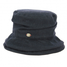 Lea Wool Cloche Hat Red - Seeberger