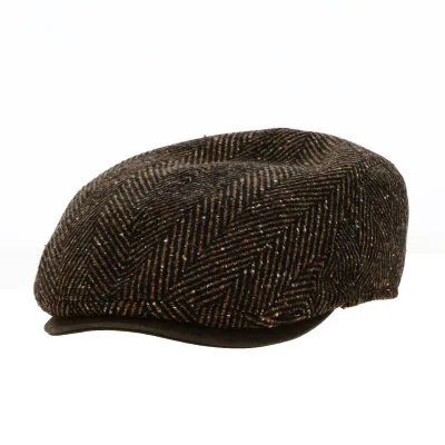 Casquette Bombée Jackson-2 Marron Chevrons - Göttmann Reference : 19026 | Chapellerie Traclet