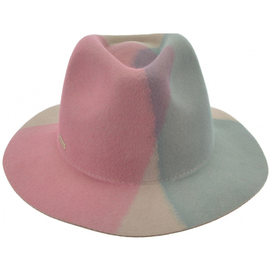 Mila Colored Felt Fedora Hat - Seeberger