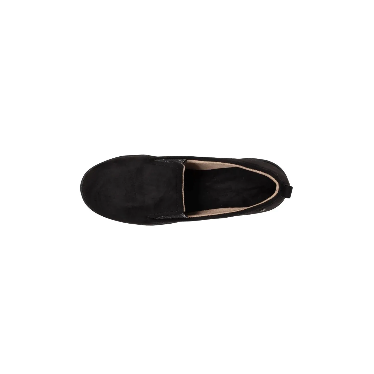 Chaussons Mocassins Femme Semelle EVERYWEAR™ Noir - Isotoner  Boutique Traclet Reference : 19037| Chapellerie Traclet