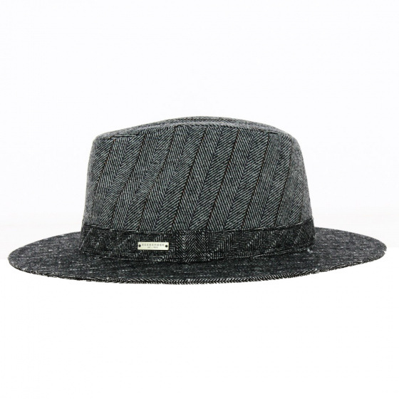 Chapeau Traveller Mans Laine Noir  - Seeberger Chapeau Traveller Mans Laine Noir  - Seeberger