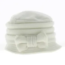 Chapeau Cloche Anushka Polaire Blanc - Traclet Reference : 19050 | Chapellerie Traclet