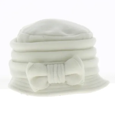 Chapeau Cloche Anushka Polaire Blanc - Traclet Reference : 19050 | Chapellerie Traclet