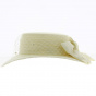 Cream fabric ceremonial hat - Traclet