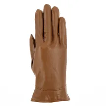 Gants Femme Cuir Mouton Camel - Seeberger Reference : 19056 | Chapellerie Traclet