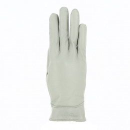 Women's Sheepskin Leather Gloves Mouse Gray - Seeberger