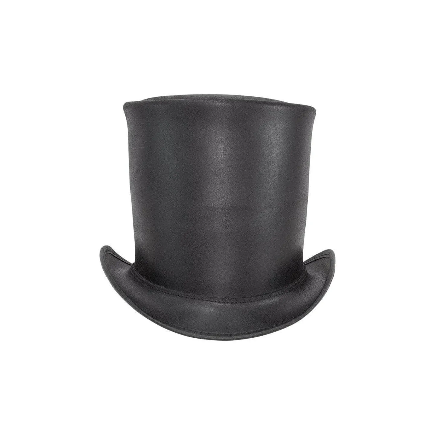 Chapeau haut de forme 17cm Cuir Noir - American Hat makers Reference : 19060 | Chapellerie Traclet