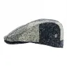 Casquette plate Patchwork Pino Bleu - MTM Reference : 12436 | Chapellerie Traclet