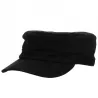 Casquette Cubaine Cuir Noir - City Sport Référence : 16527