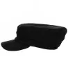 Black Leather Cuban Cap - City Sport Reference: 16527