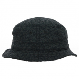 Printed Black Bucket Hat - Stetson