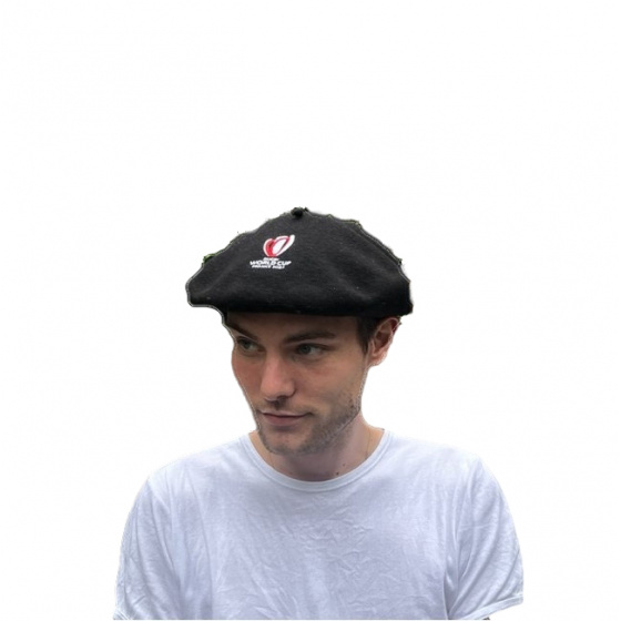 Official Rugby World Cup Black Beret - Le Béret Français Official Rugby World Cup Black Beret - Le Béret Français